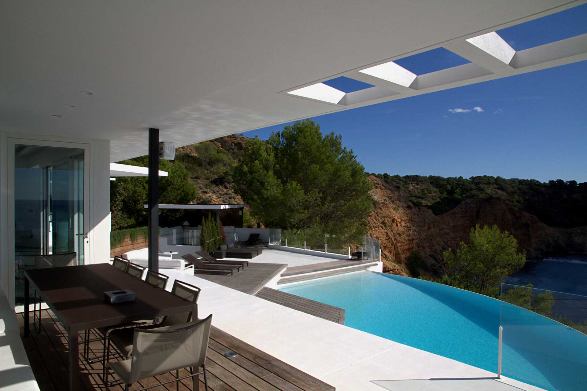 Villa Infinty Ibiza Vista Alegre - Swimmingpool mit Terrassen