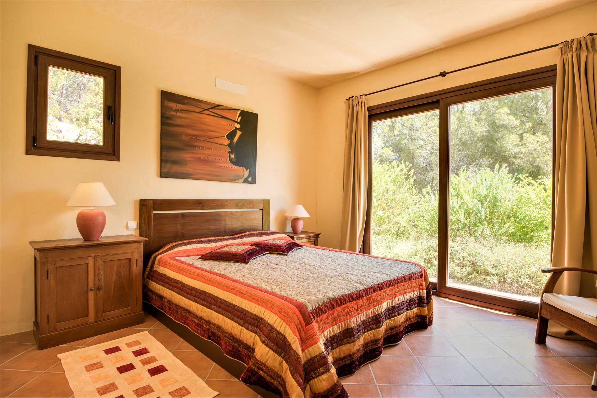 Villa K IBIZA - Guest house bedroom