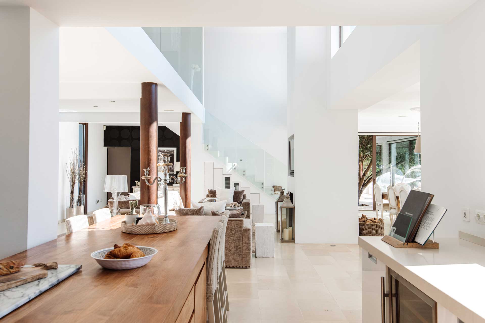 Villa Can Buu Ibiza - Open-plan kitchen