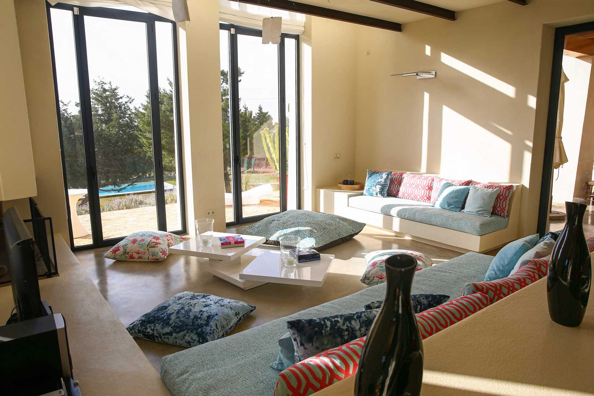 Villa Can Teresita Ibiza - Wohnbereich