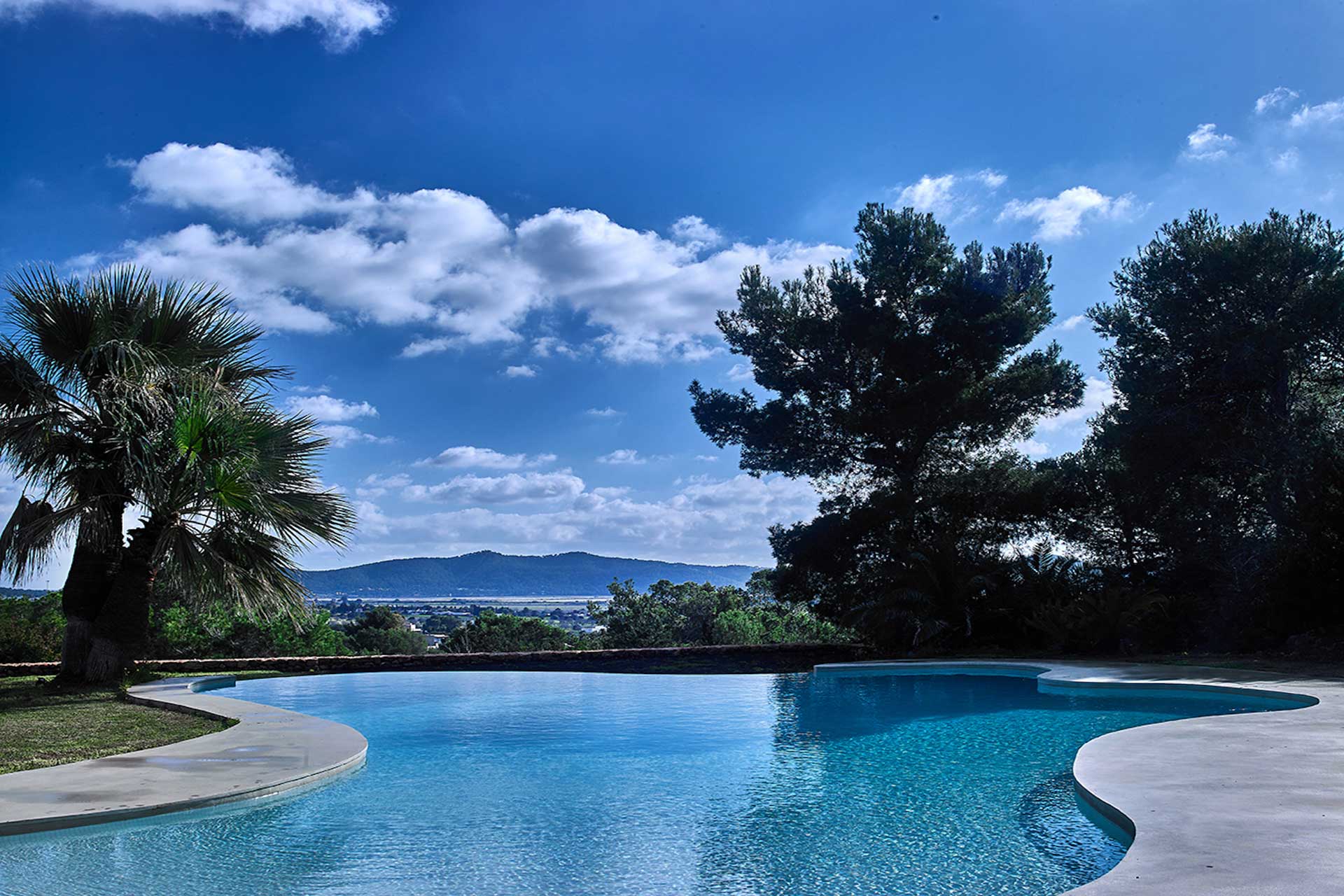 Villa Can Colonia Ibiza - Swimmingpool-Bereich