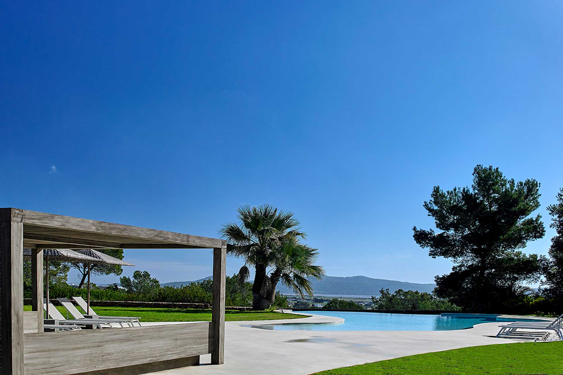 Villa Can Colonia Ibiza - Swimmingpool-Bereich