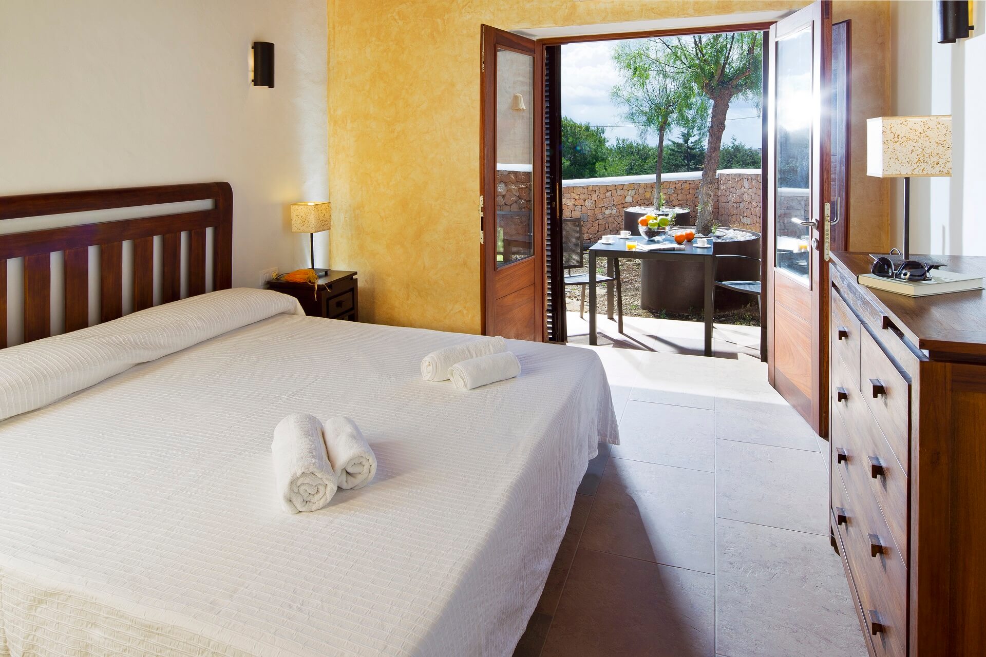 Villa CASES N1 Plus - Schlafzimmer mit Terrasse